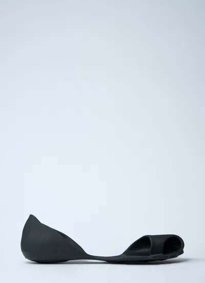 Balenciaga Open-toe Black Eva Sneakers With Streamlined Silhouette