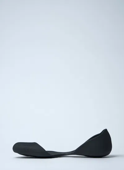 Balenciaga Open-toe Black Eva Sneakers With Streamlined Silhouette