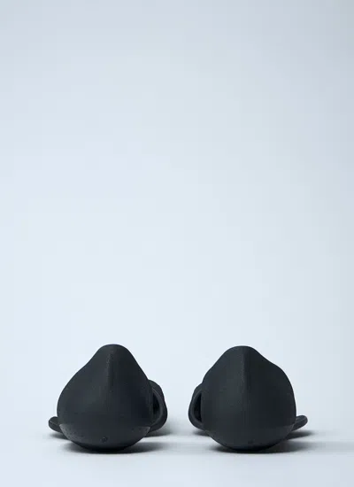 Balenciaga Open-toe Black Eva Sneakers With Streamlined Silhouette