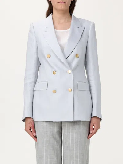 Tagliatore Light Blue Virgil Wool Blend Twopiece Suit In Blue