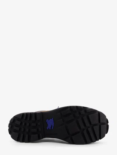 Burberry Moor Suede Lace-up Hiking Boots In Brown