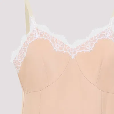 Carven Vestido Midi - Beis In Brown