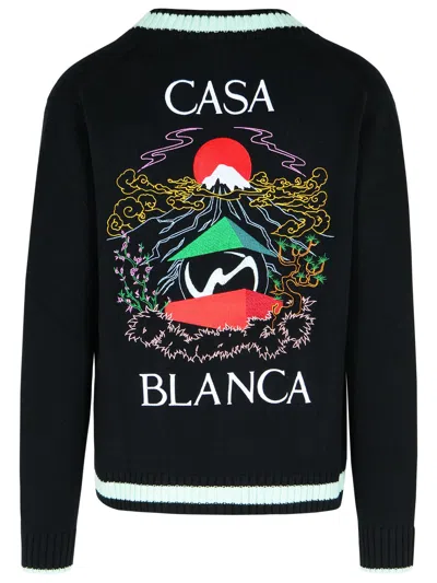 Casablanca Men's Casa Mountain Cardigan In Black