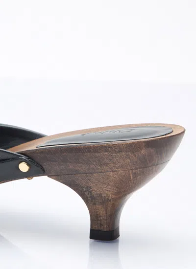 Chloé Judith Kitten Heel Clog