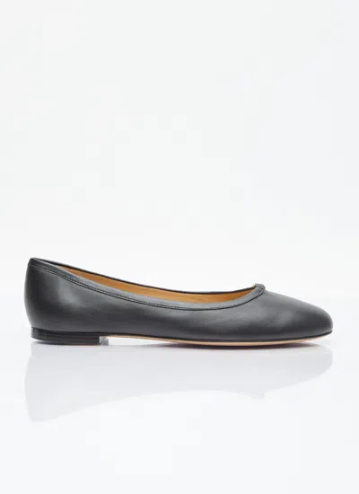 Chloé Black Nappa Leather Marcie Ballerina