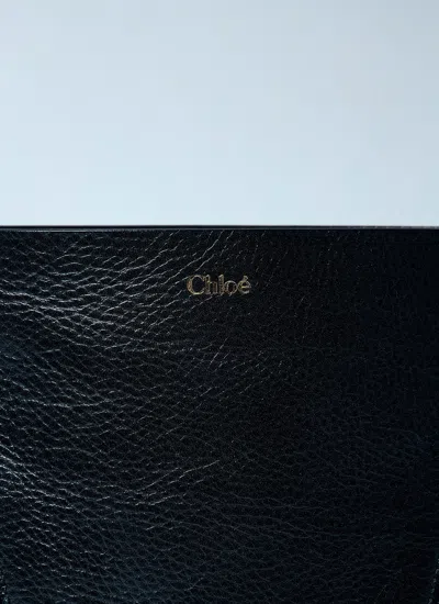 Chloé Chloè Spin Small Leather Tote Bag