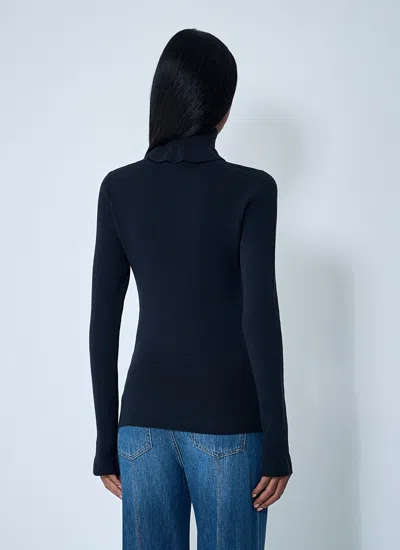 Chloé Women Wool-blend Sweater In Blue
