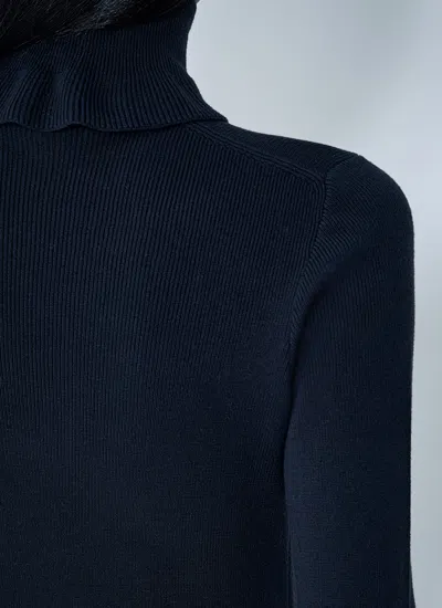 Chloé Women Wool-blend Sweater In Blue