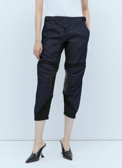 Coperni Women Denim Racing Pants