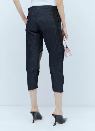 Coperni Women Denim Racing Pants