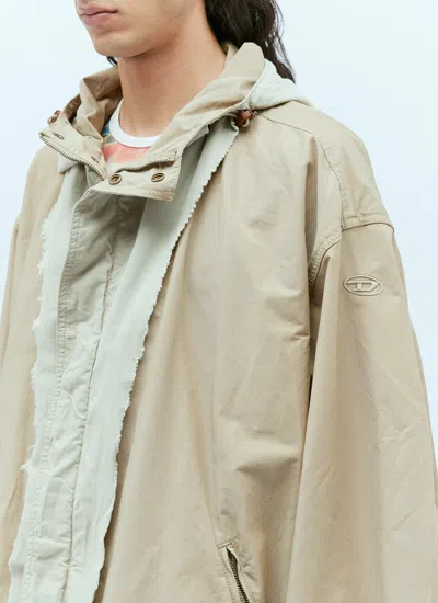 Diesel Men J-mckell Jacket In Nude