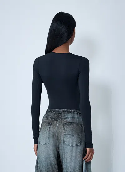 Diesel Women Angelina-ultd Bodysuit In Black
