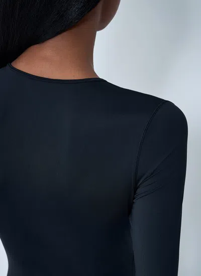 Diesel Women Angelina-ultd Bodysuit In Black