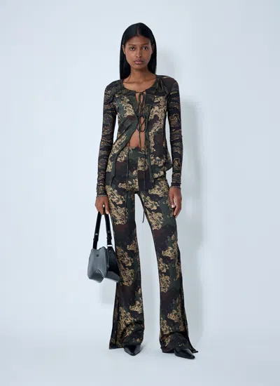 Diesel Women P-affal Pants In Multi