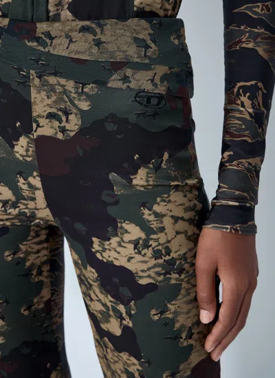 Diesel Women P-affal Pants In Multi