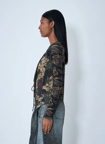 Diesel Women T-afry Top In Multi