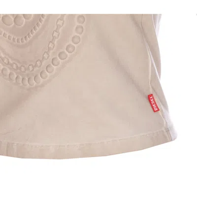 Diesel T-shirts And Polos In Neutral