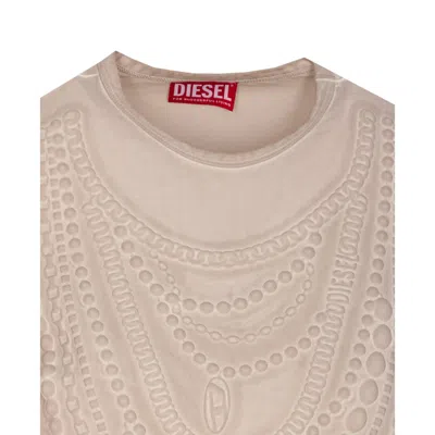 Diesel T-shirts And Polos In Neutral