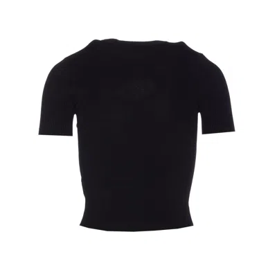 Diesel Women T-uncutie-long-od-q1 Slim T-shirt In Black Organic Jersey In Black