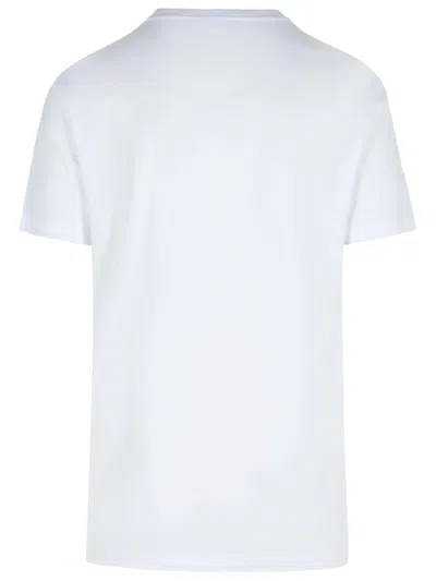 Dolce & Gabbana Men Logoed T-shirt In White