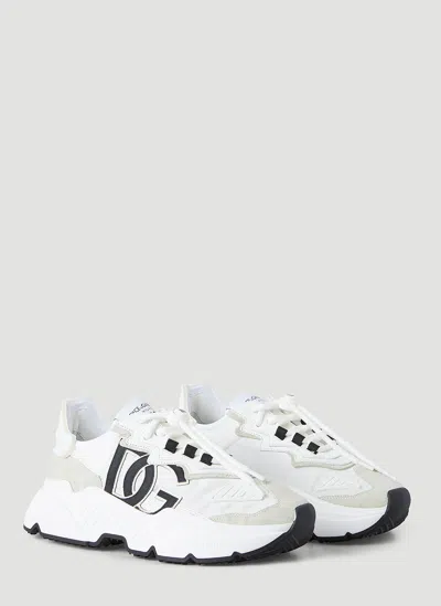 Dolce & Gabbana Dolce&gabbana White Daymaster Sneakers In White