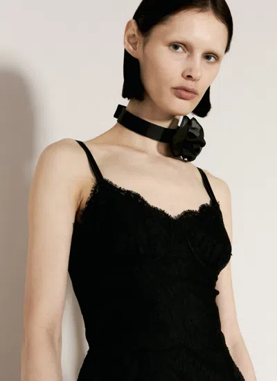 Dolce & Gabbana Women Lace Slip Dress