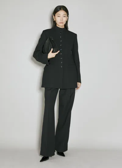 Dolce & Gabbana Women Long Single-breasted Wool Cady Jacket