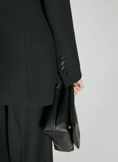 Dolce & Gabbana Women Long Single-breasted Wool Cady Jacket