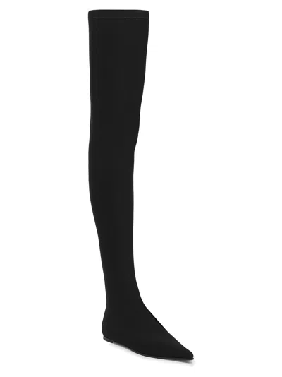Dolce & Gabbana Women Over-the-knee Jersey Boots