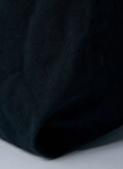 Dries Van Noten Men Canvas Shoulder Bag In Black