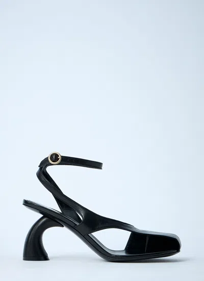 Dries Van Noten Women Leather Heels In Black