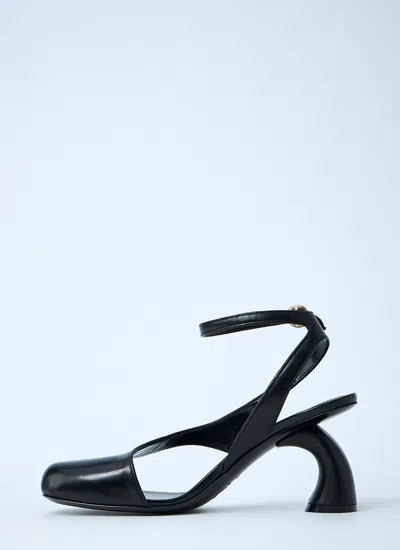 Dries Van Noten Women Leather Heels In Black
