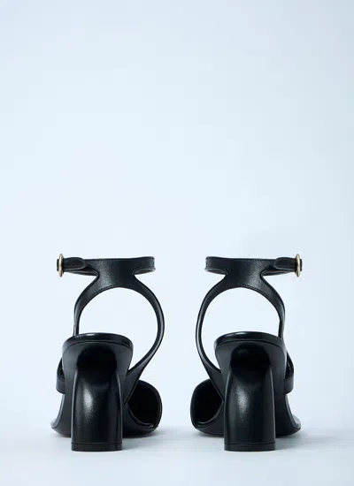Dries Van Noten Women Leather Heels In Black