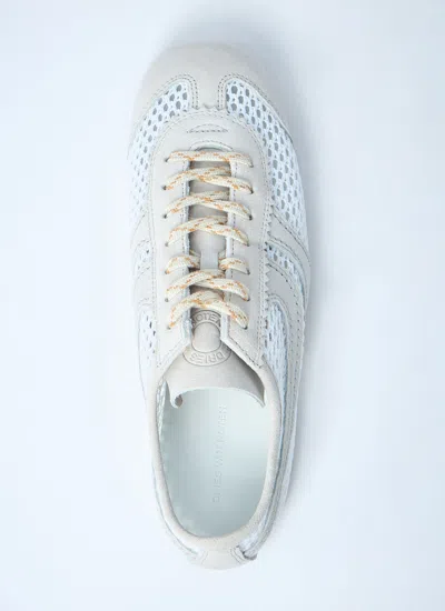 Dries Van Noten Women Mesh Low-top Sneakers In White