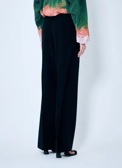 Dries Van Noten Women Puvis Wool Pants In Black