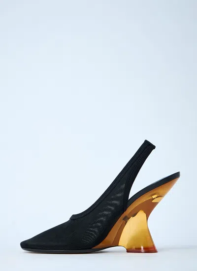 Dries Van Noten Women Slingback Heels In Black