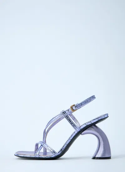 Dries Van Noten Women Slingback Heels In Purple