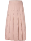 VALENTINO pleated skirt,LB0RA1V11CF