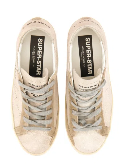 Golden Goose Sneaker Super Star Platinum/beige In Neutral