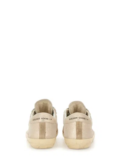 Golden Goose Sneaker Super Star Platinum/beige In Neutral