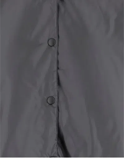 Aspesi Tailored Minimalist Jacket With Classic Collar And Button Closures In Gray