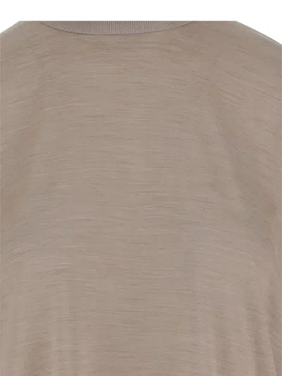 Carven Silk T Shirt In Neutral