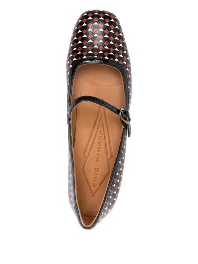 Chie Mihara 40mm Reni Geometric-pattern Pumps In Multi