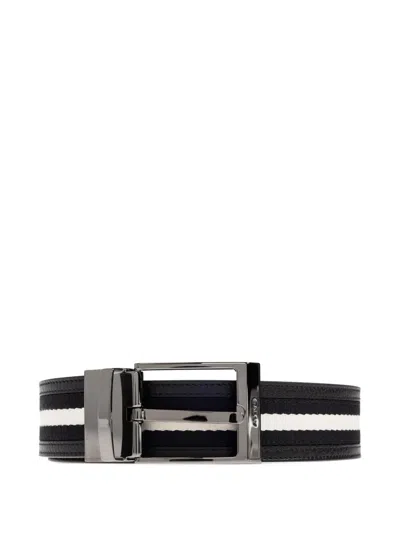 SHIFFIE 条纹双面腰带