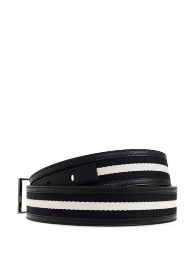 SHIFFIE 条纹双面腰带