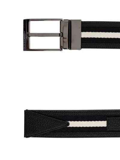 SHIFFIE 条纹双面腰带