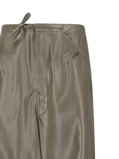 Darkpark Relaxed Fit Trousers Adjustable Drawstring Waist In Green