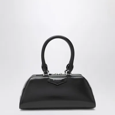 Givenchy Women Antigona East West Small Leather Shoulder Bag In Black