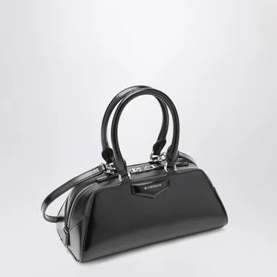 Givenchy Women Antigona East West Small Leather Shoulder Bag In Black