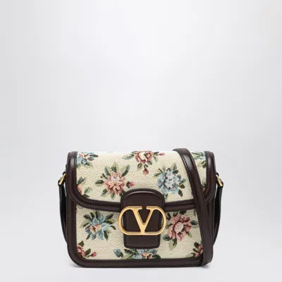 Valentino Borsa A Tracolla 9to5 In Jacquard Ricamato  Donna In White